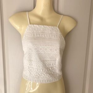 BARDOT | Lace Crop Top